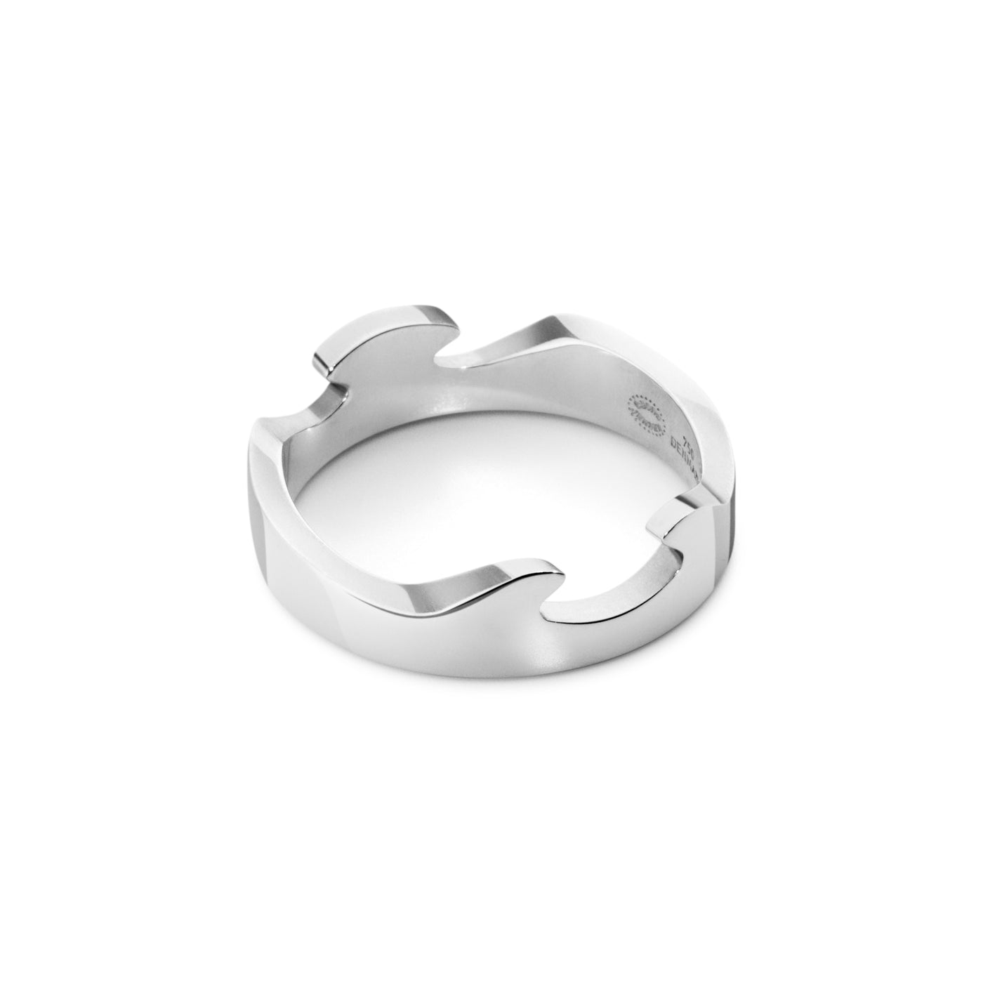 Georg Jensen - FUSION End Ring, White Gold