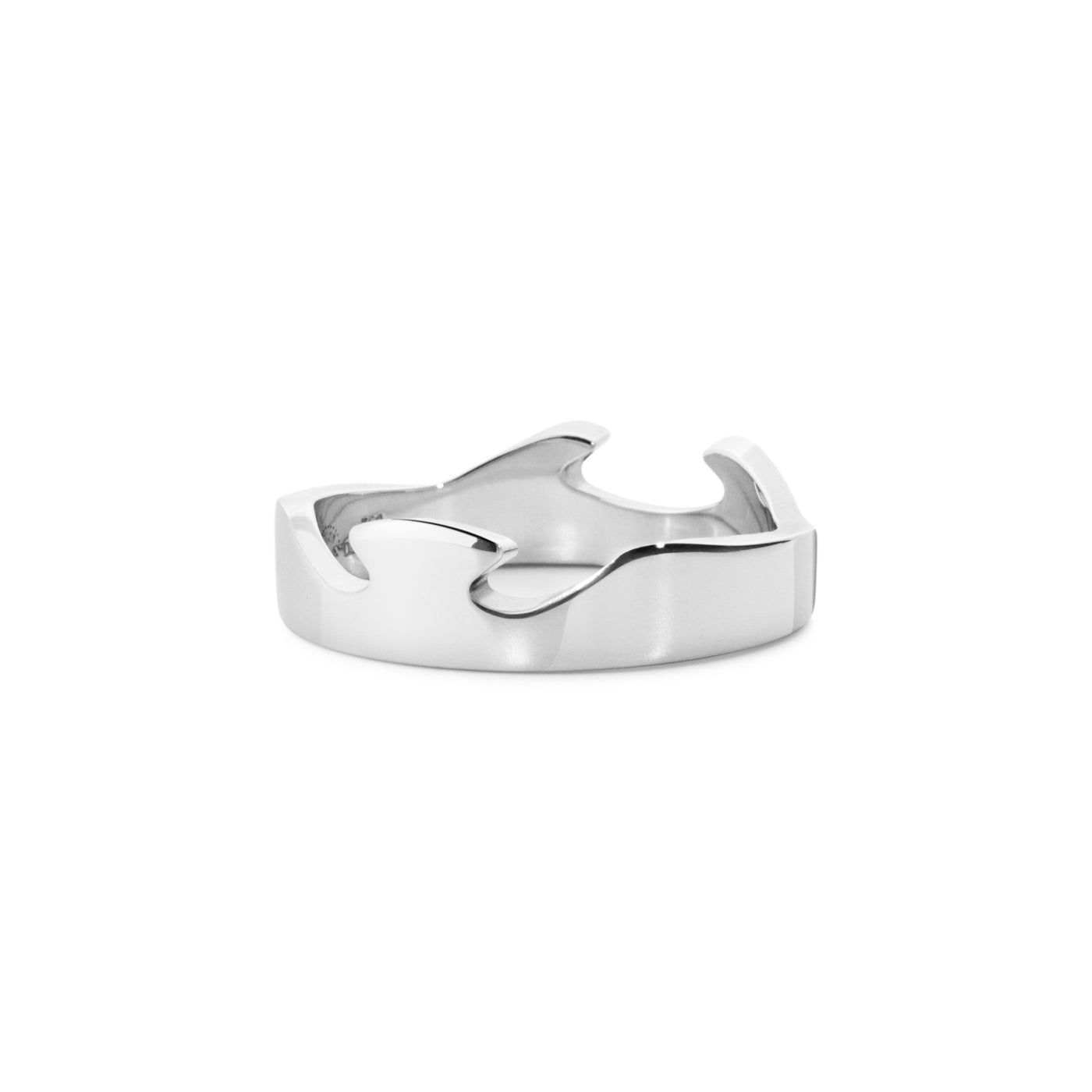 Georg Jensen - FUSION End Ring, White Gold