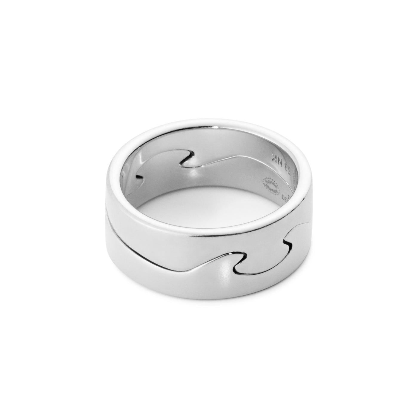 Georg Jensen - FUSION End Ring, White Gold