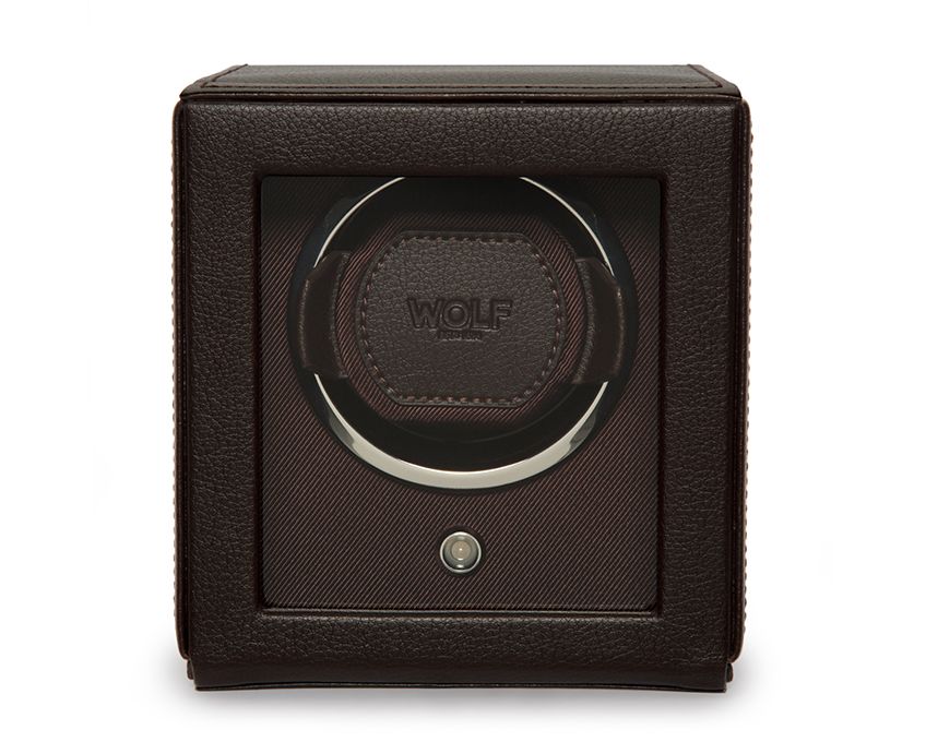 Copy of Wolf - Cub Winder With Cover Brown - Tustains Jewellers