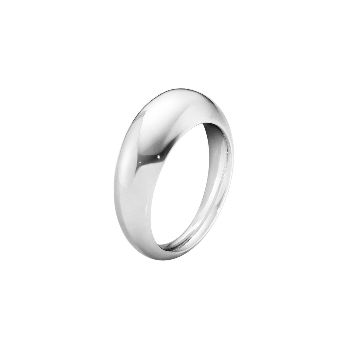 Georg Jensen - Curve Sculptural Slim Ring - Tustains Jewellers