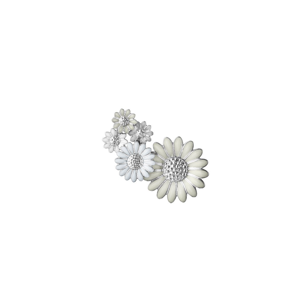 Georg Jensen - Daisy White Ear Cuff - Tustains Jewellers