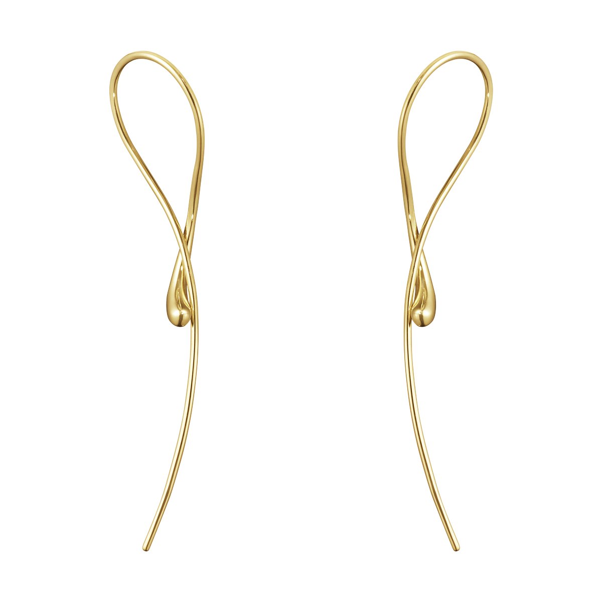 Georg Jensen - Gold Mercy Earrings - Tustains Jewellers