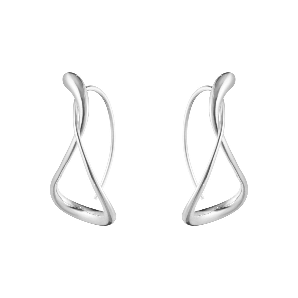Georg Jensen - Mercy Large Earhoops - Tustains Jewellers