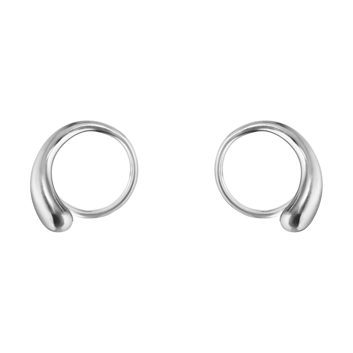Georg Jensen - Mercy Swirl Spiral Earrings - Tustains Jewellers