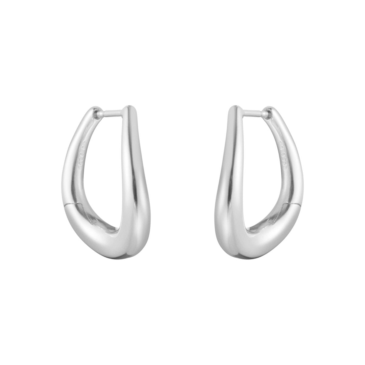 Georg Jensen - Offspring Medium Earhoops - Tustains Jewellers