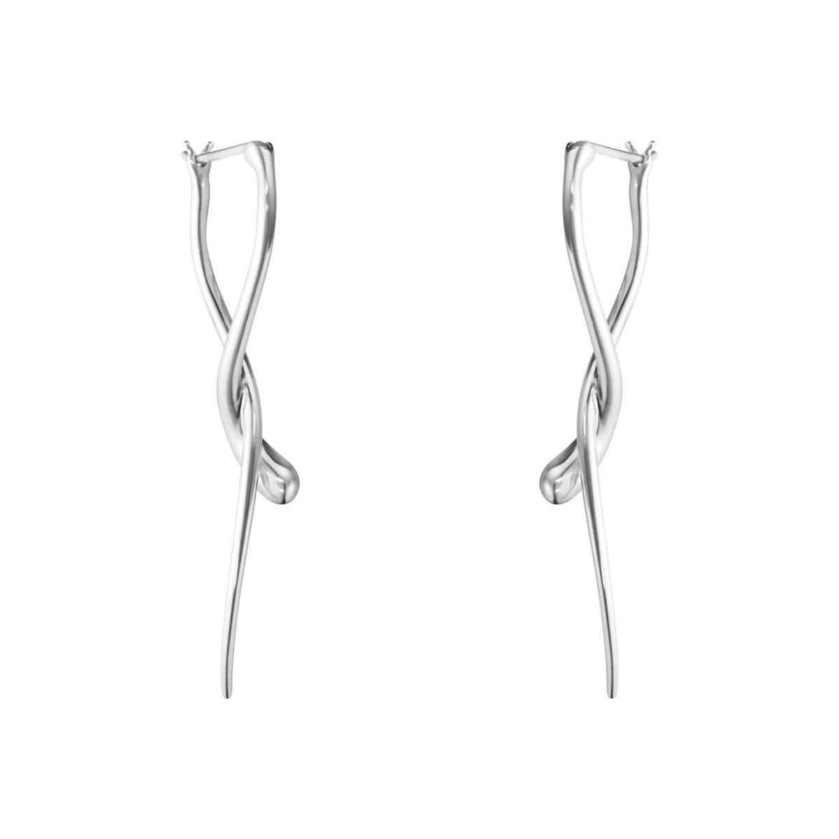 George Jensen - Mercy Twist Drop Earrings - Tustains Jewellers