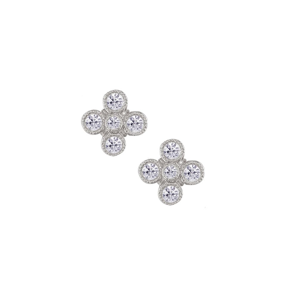 London Road - Retro Stud Earrings - Tustains Jewellers