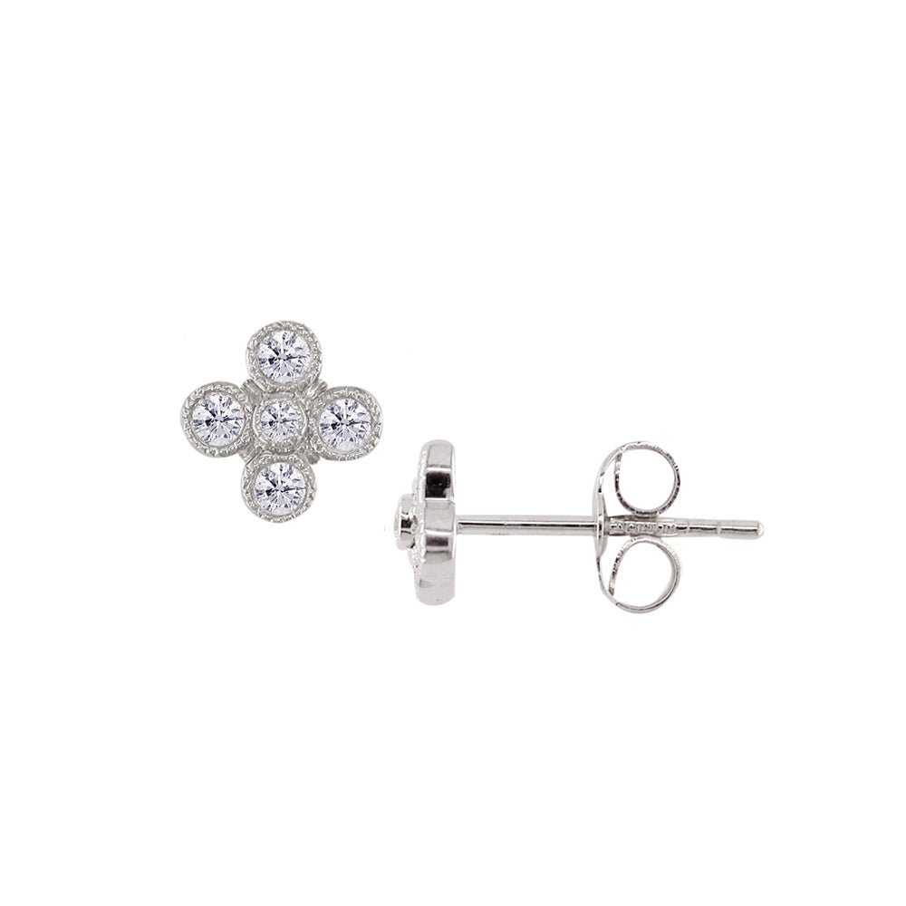 London Road - Retro Stud Earrings - Tustains Jewellers