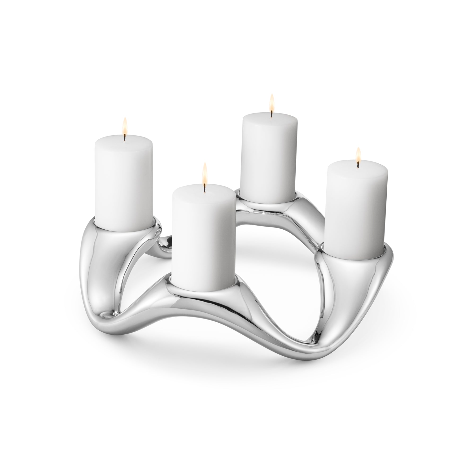Georg Jensen - COBRA Round candleholder
