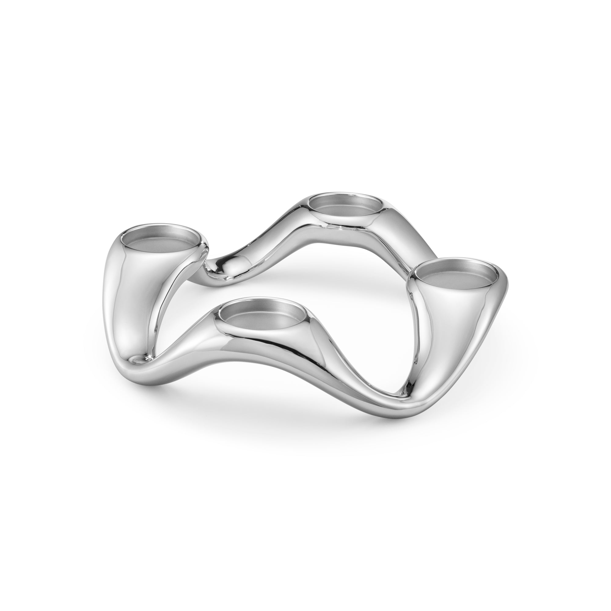 Georg Jensen - COBRA Round candleholder