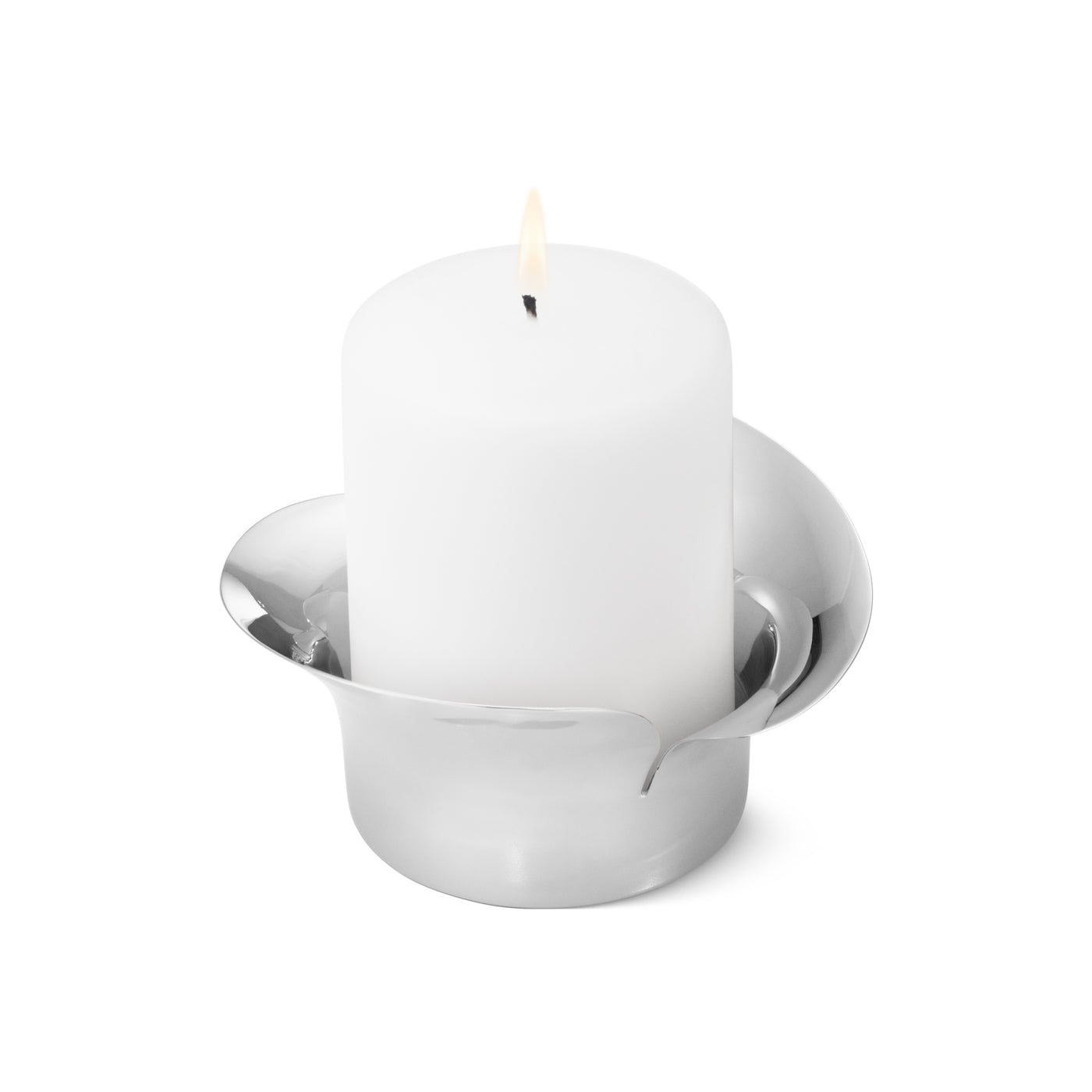Georg Jensen - BLOOM Pillar Candle Holder