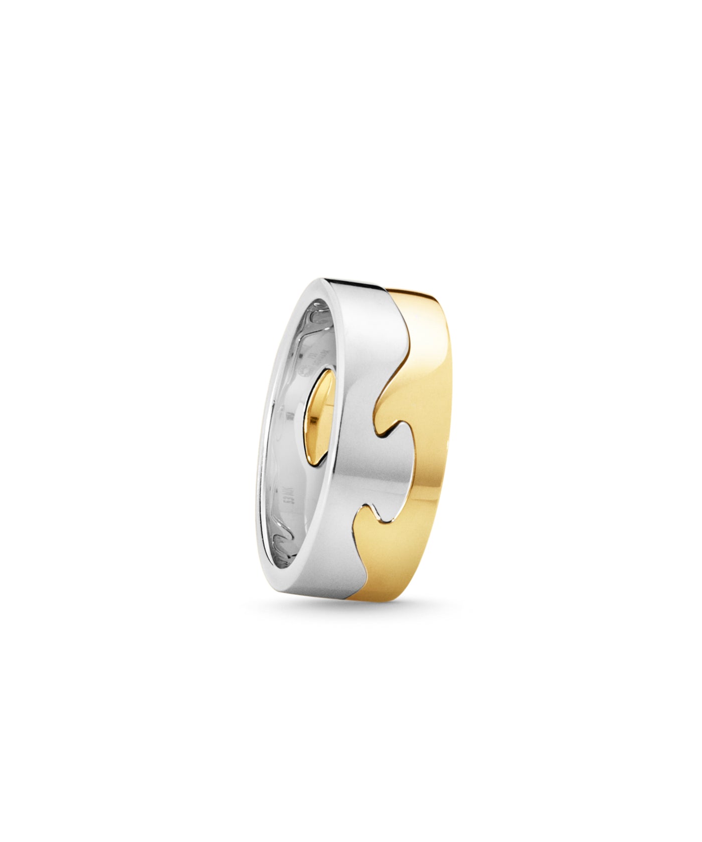 Georg Jensen - FUSION End Ring, Yellow Gold