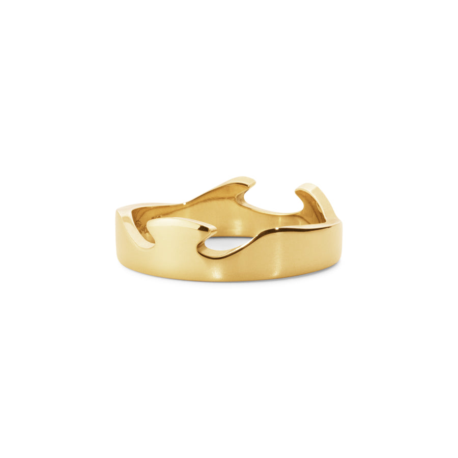 Georg Jensen - FUSION End Ring, Yellow Gold