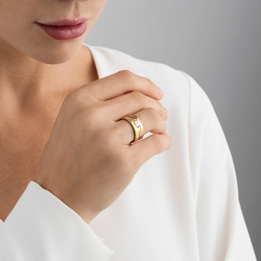 Georg Jensen - FUSION End Ring, Rose Gold