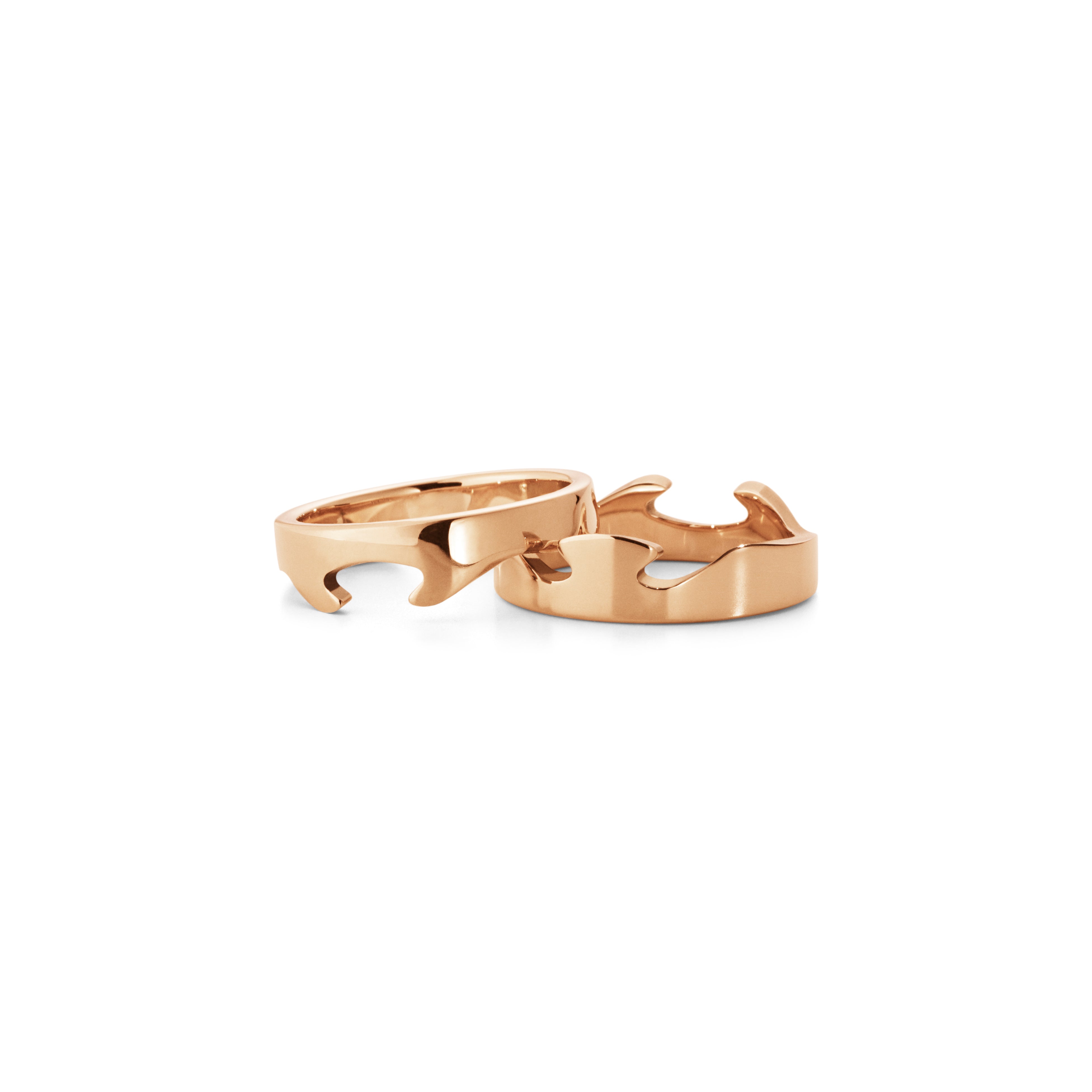 Georg Jensen - FUSION End Ring, Rose Gold
