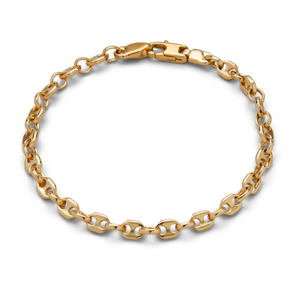 Gold Plated Marine Bracelet
