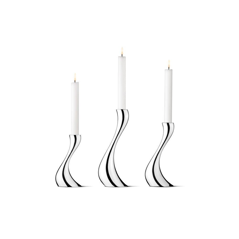 Georg Jensen - COBRA candleholder, small, medium, large