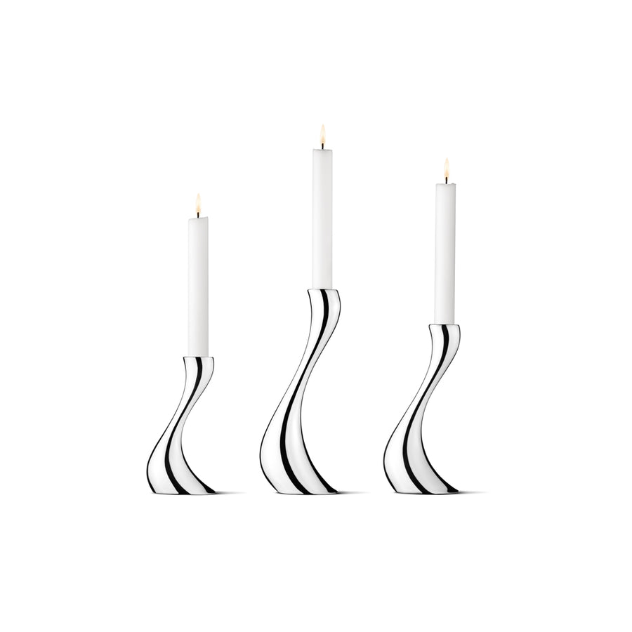 Georg Jensen - COBRA candleholder, small, medium, large