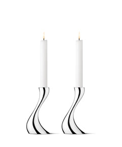Georg Jensen - COBRA candleholder, small, 2 pack