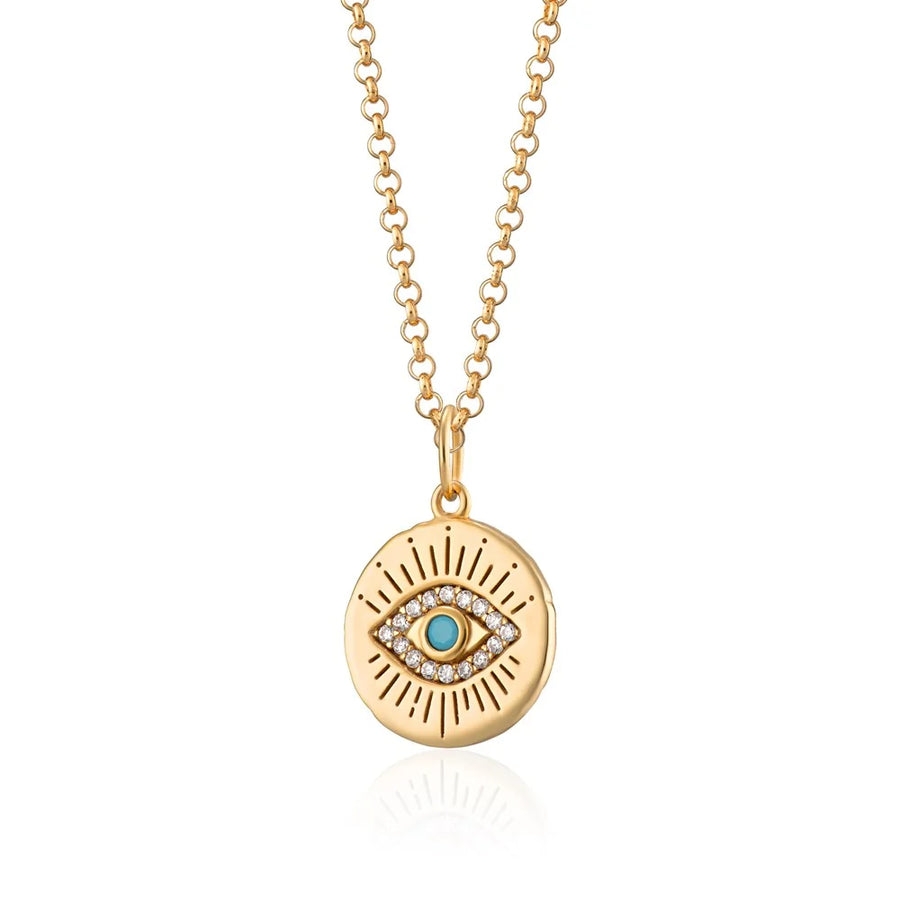 Scream Pretty Evil Eye Pendant Necklace