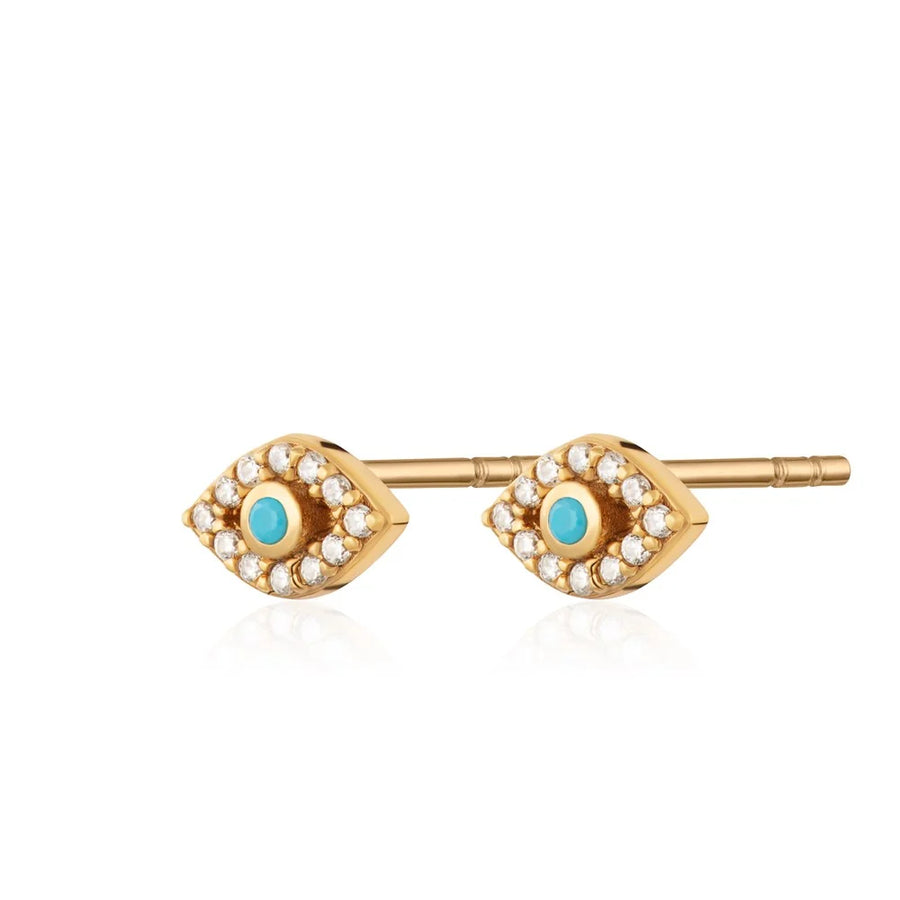 Scream Pretty Evil Eye Stud Earrings