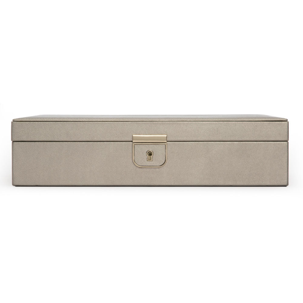Wolf - Palermo Medium Jewellery Box Pewter