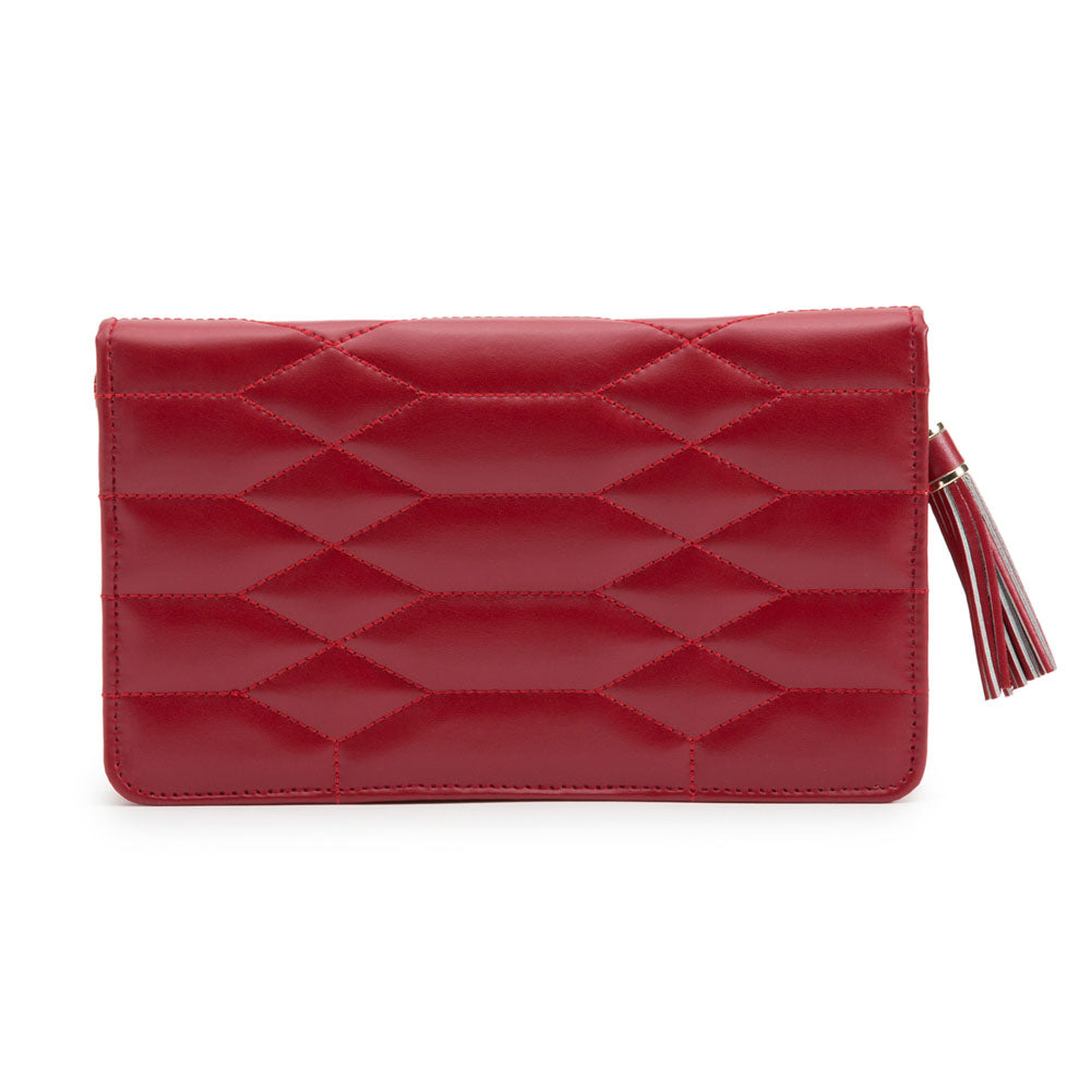Wolf - Caroline Jewellery Portfolio Case Red