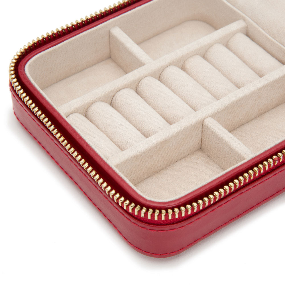Wolf - Caroline Zip Travel Case Red