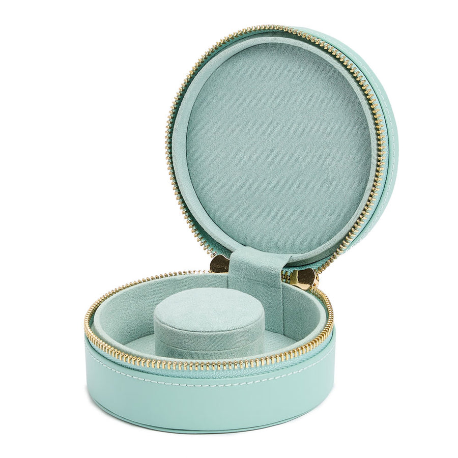 Wolf -  Sophia Round Zip Case Jade