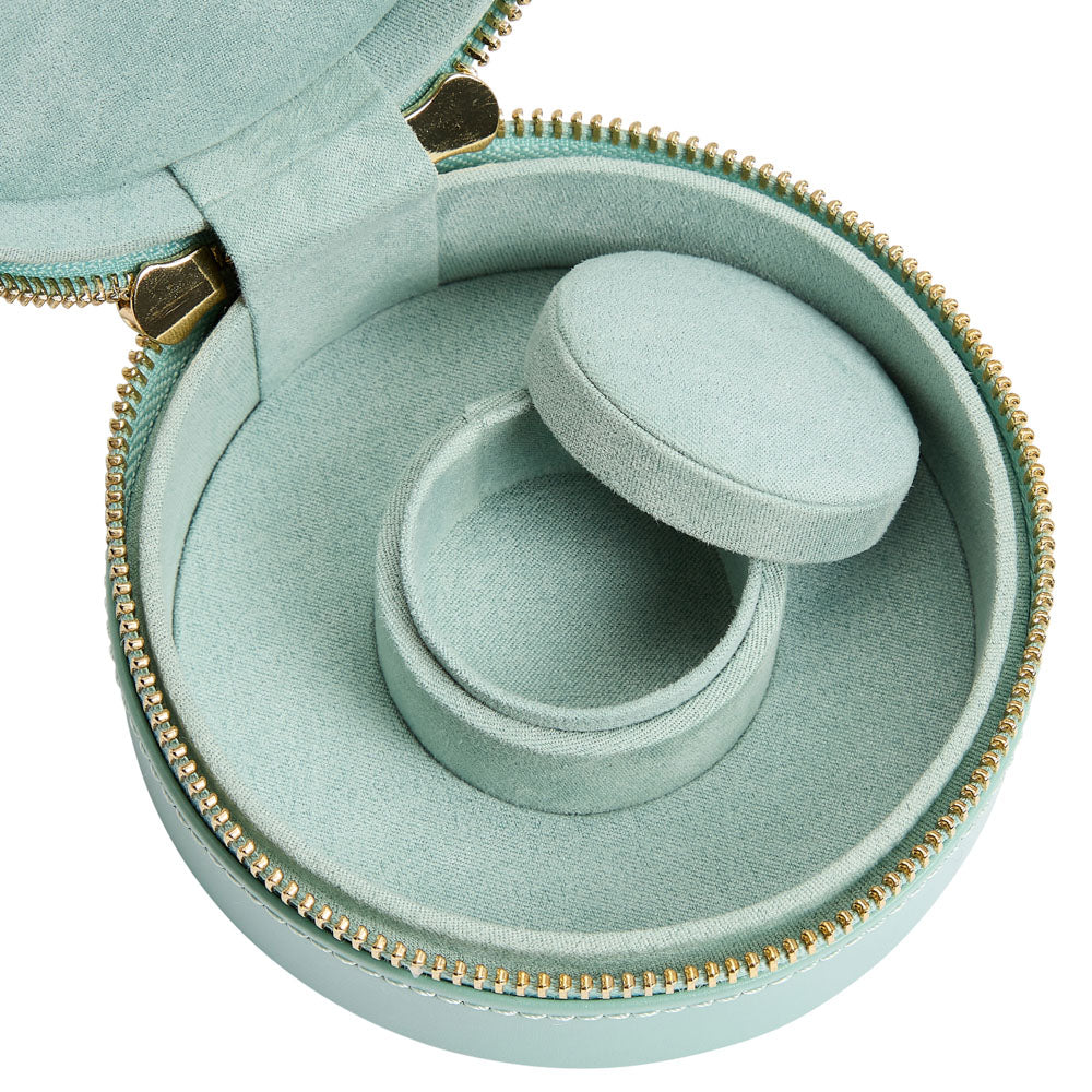 Wolf -  Sophia Round Zip Case Jade