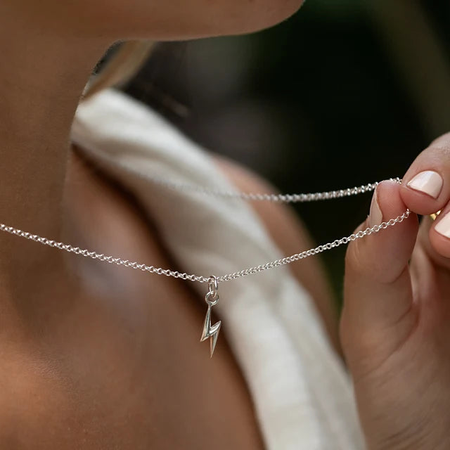 Scream Pretty Lightning Bolt Necklace