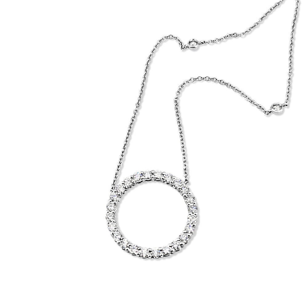 Diamond Circle Pendant