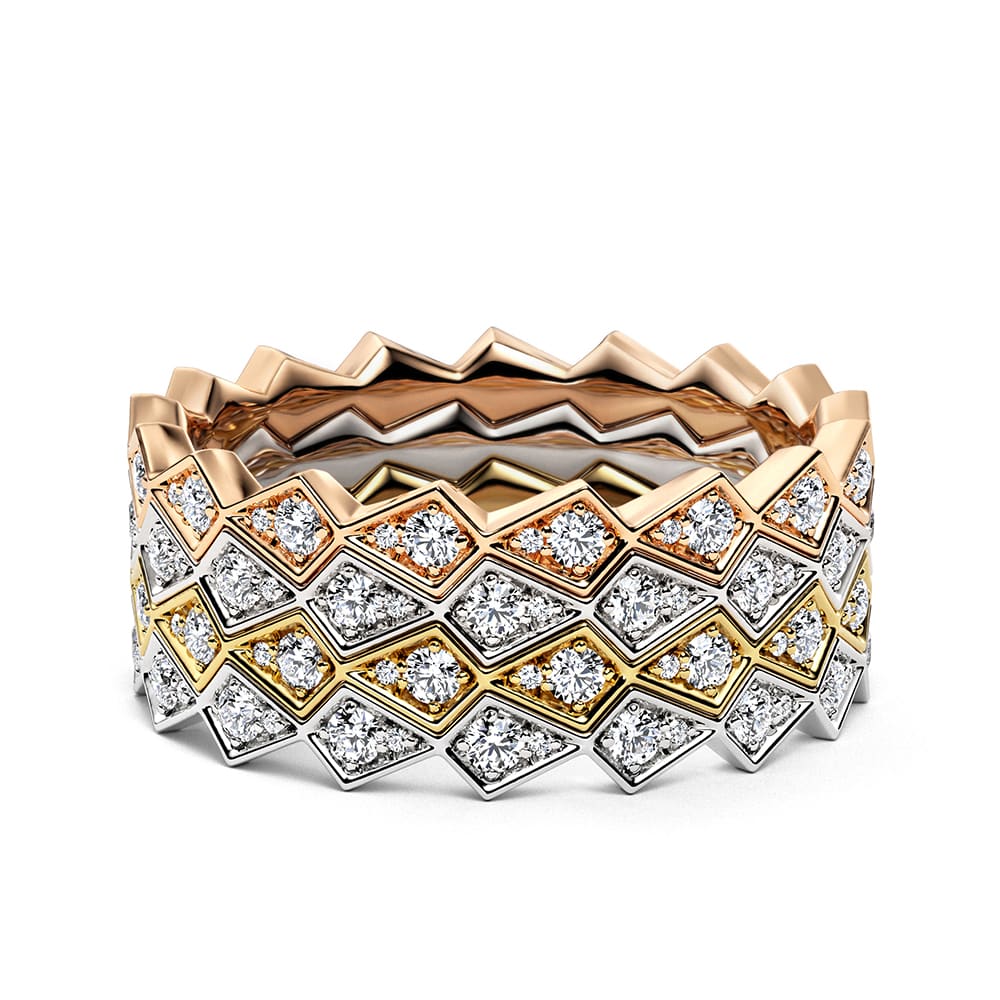 Andrew Geoghegan - 18ct Yellow Gold Costeira Ring - Tustains Jewellers