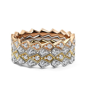 Andrew Geoghegan - 18ct Yellow Gold Costeira Ring - Tustains Jewellers