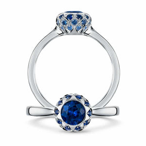 Andrew Geoghegan - Asteria Solitaire Ring - Tustains Jewellers