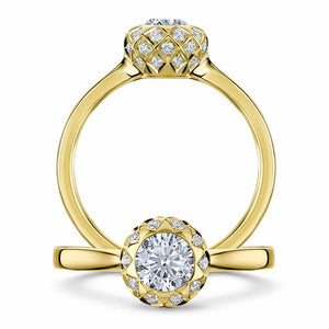 Andrew Geoghegan - Asteria Solitaire Ring - Tustains Jewellers