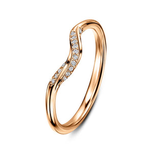 Andrew Geoghegan - Cannelé Twist Wedding Band - Tustains Jewellers