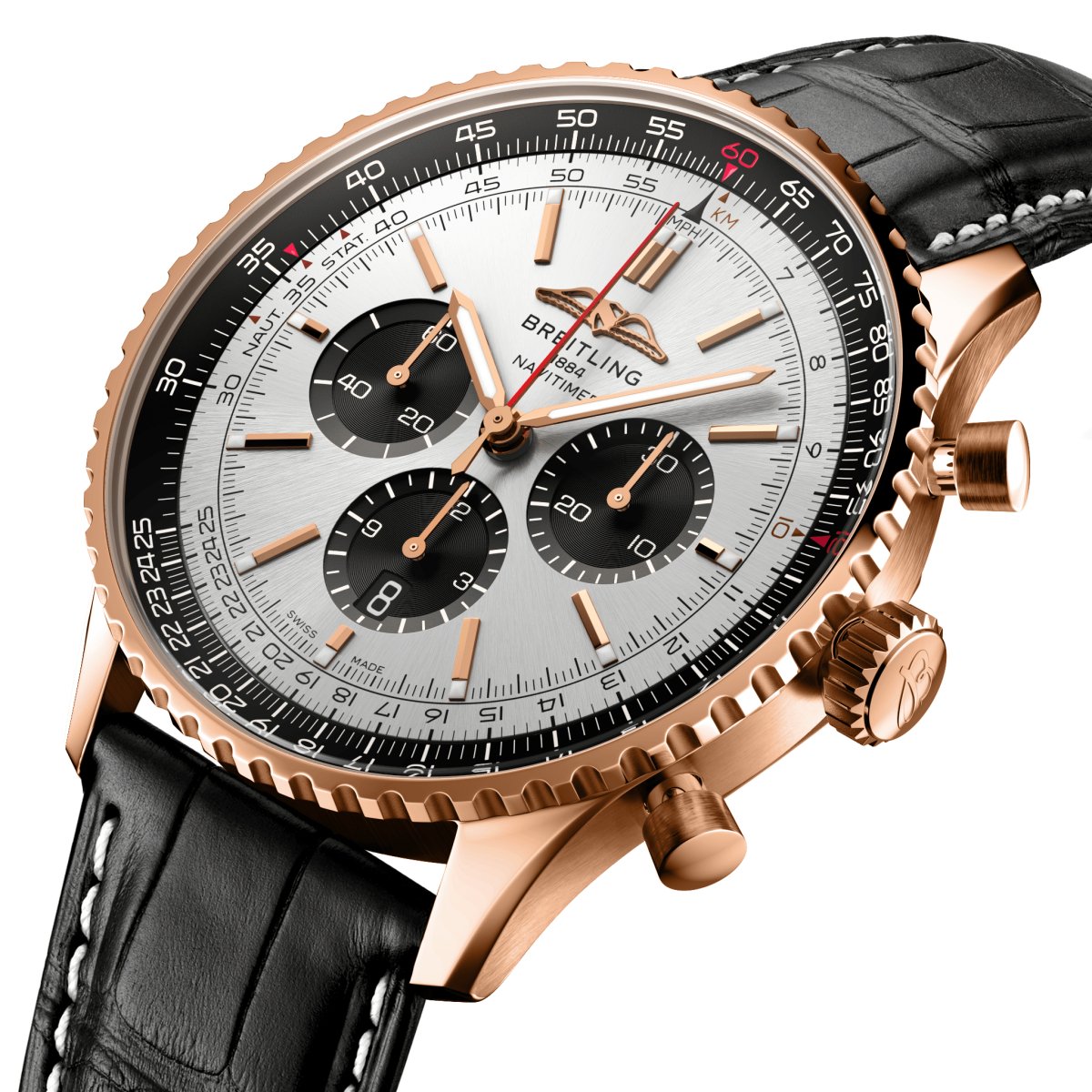 Breitling - 18kt Navitimer B01 Chronograph 46 - Tustains Jewellers