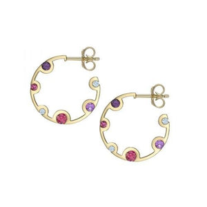 Echo Diamond Hoop Earrings - Tustains Jewellers