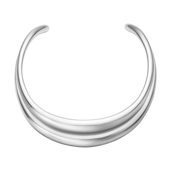 Georg Jensen - Curve Sculptural Neck Ring - Tustains Jewellers