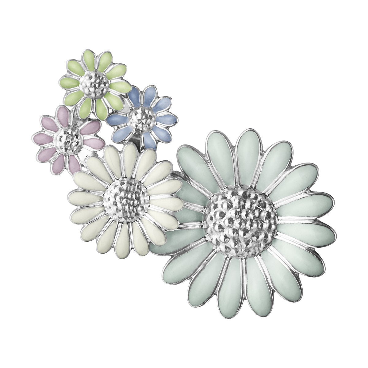 Georg Jensen - Daisy Multi Coloured Ear Cuff - Tustains Jewellers