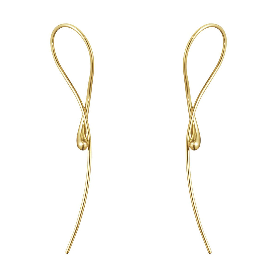 Georg Jensen - Gold Mercy Earrings - Tustains Jewellers