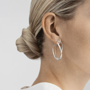 Georg Jensen - Large Infinity Earhoop - Tustains Jewellers