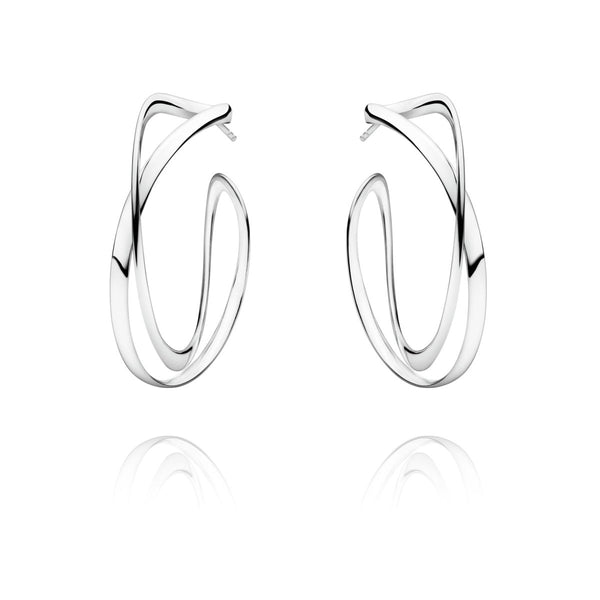 Georg Jensen - Large Infinity Earhoop - Tustains Jewellers