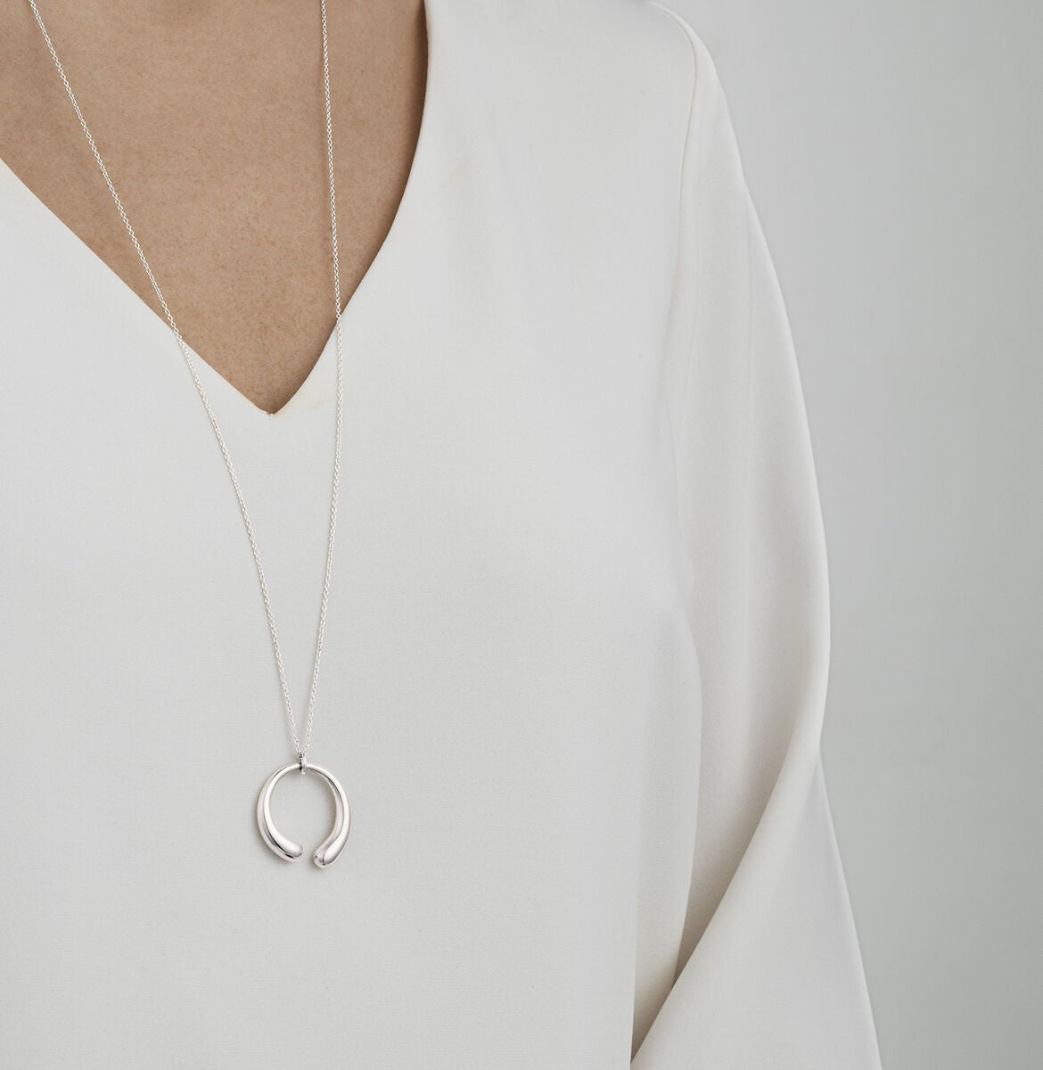 Georg Jensen - Large Mercy Pendant - Tustains Jewellers