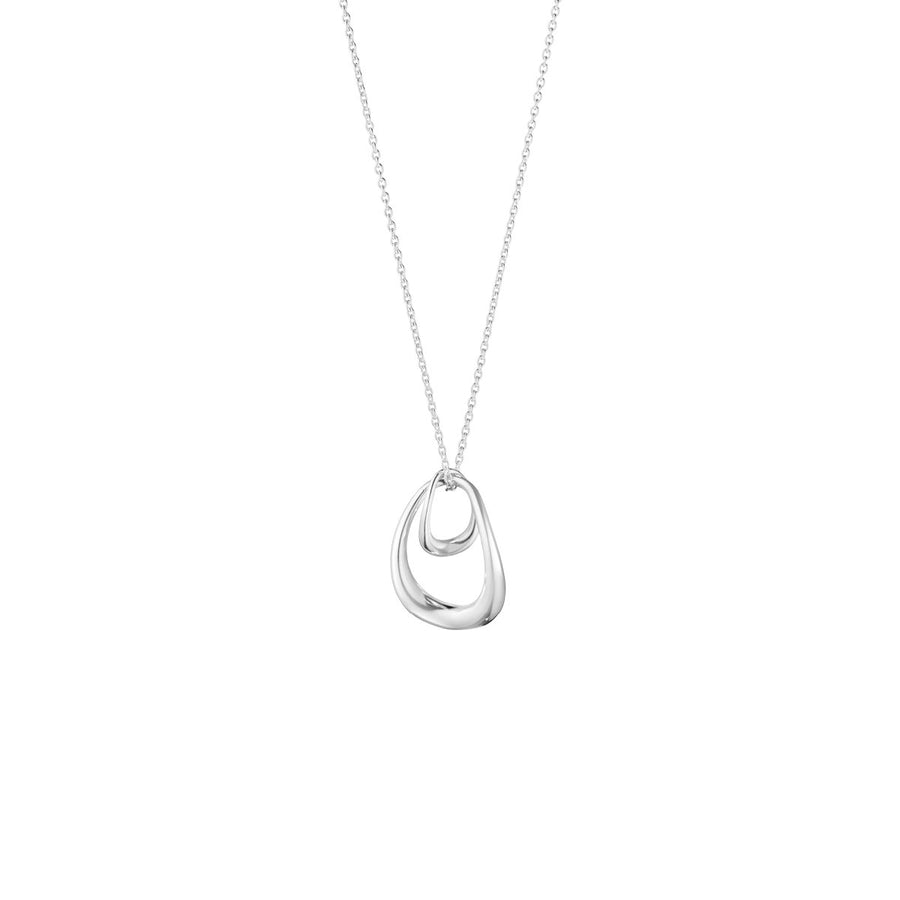 Georg Jensen - Large Silver Offspring Necklace - Tustains Jewellers