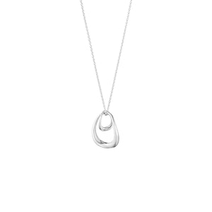 Georg Jensen - Large Silver Offspring Necklace - Tustains Jewellers