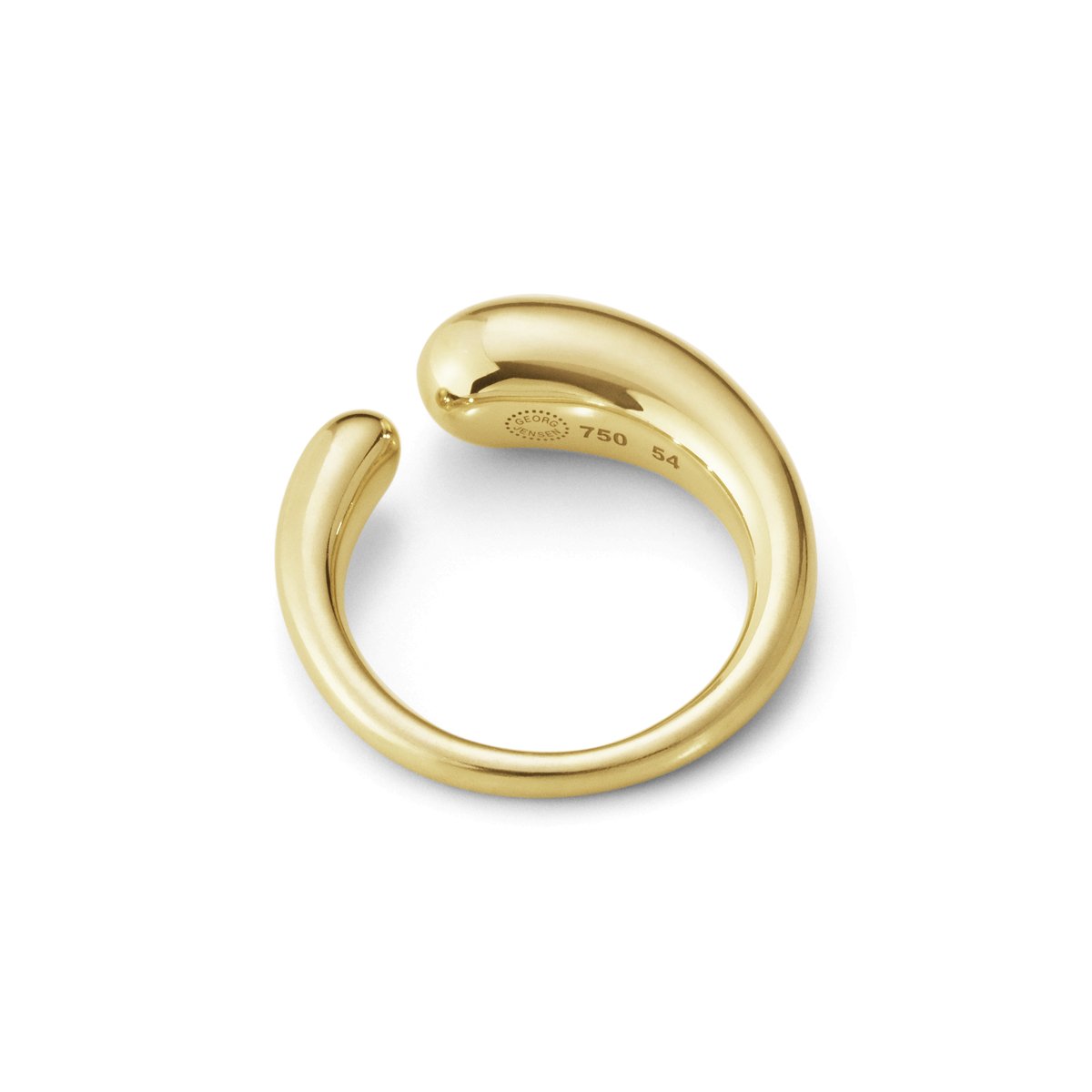 Georg Jensen - Mercy 18kt Gold Ring - Tustains Jewellers