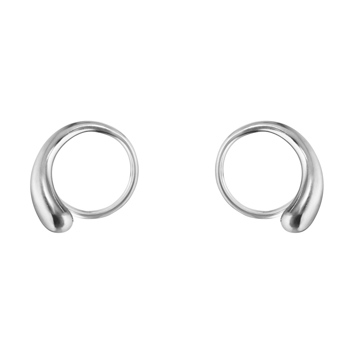 Georg Jensen - Mercy Swirl Spiral Earrings - Tustains Jewellers